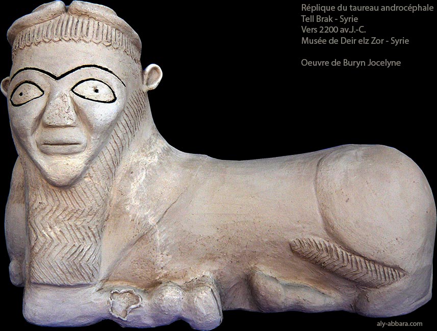 Réplique de la statue d'Ishtup Ilum, roi de Mari - Syrie